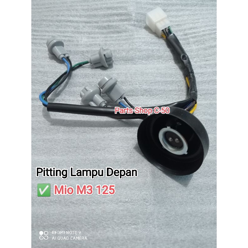 Piting Pitting Lampu Depan Mio M3 125 / Soket Lampu Depan Mio M3 125