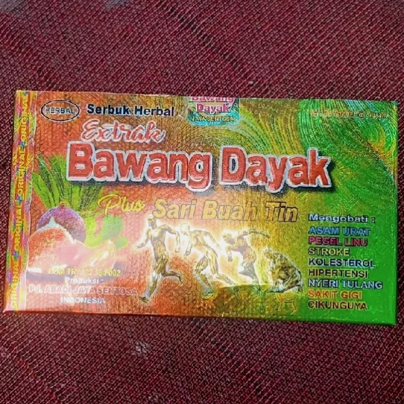Serbuk Herbal HERBAL Asli  Extrak Dayak JAYA SENTOSA Bawang Dayak Serbuk  ASAM URAT Plus Sari Buah T
