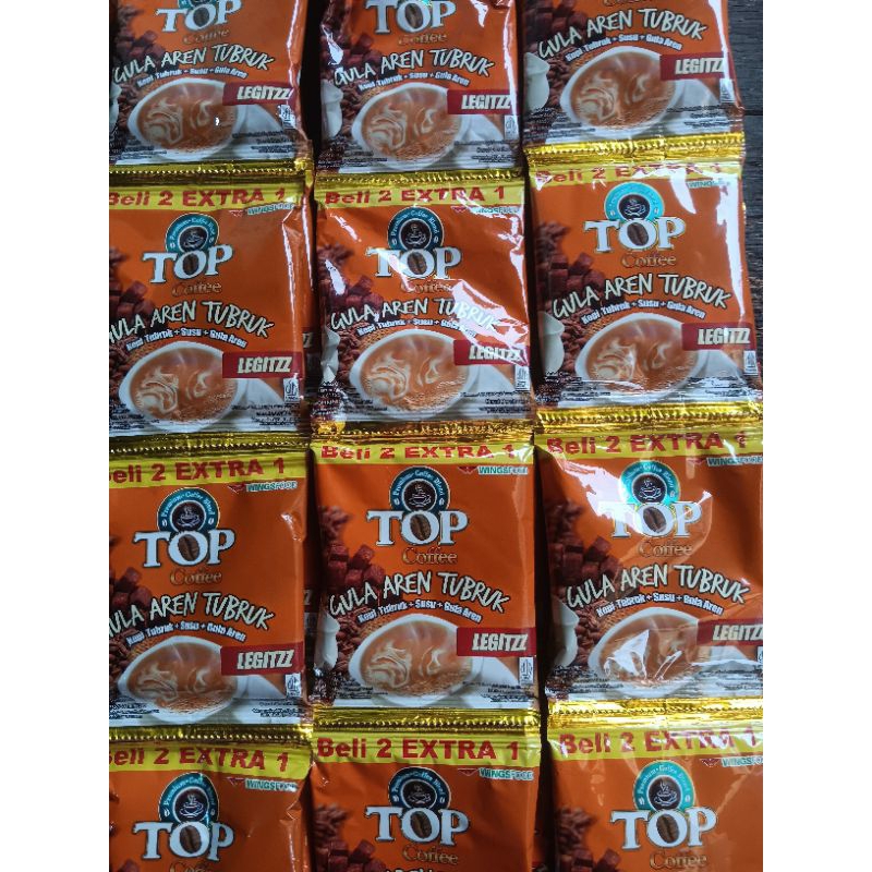 

Top coffee gula aren 22gr per renteng