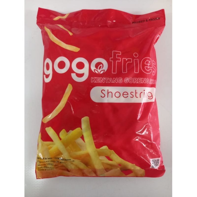 

GOGO Shoestring 1kg/ kentang goreng beku