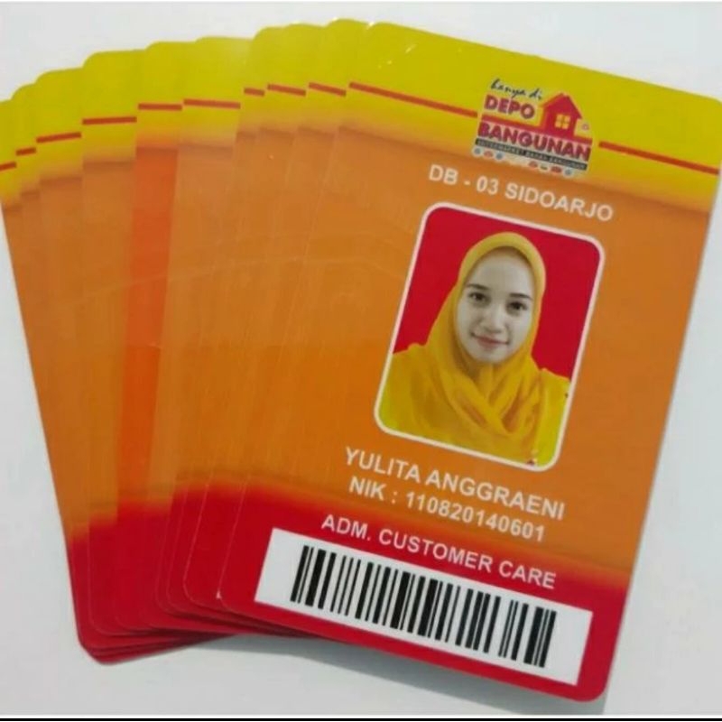 

cetak id card satuan murah