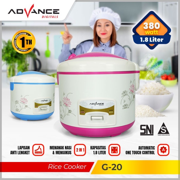 Advance Rice Cooker 18 Liter G-20