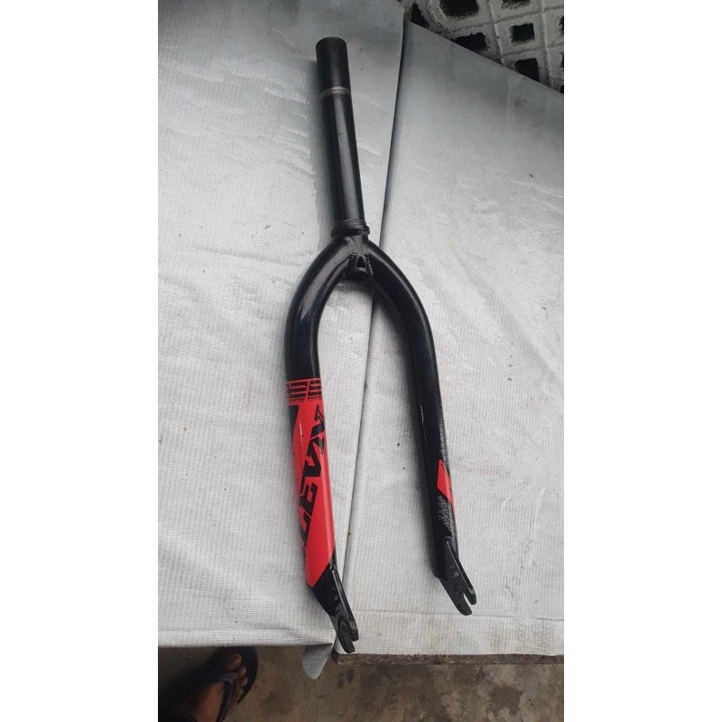 fork bmx elevn OS red black lecet minim