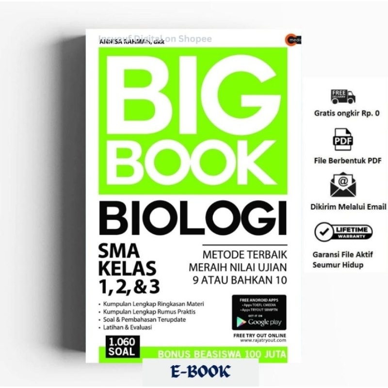 Big Book Biologi - SMA kelas 1, 2 & 3