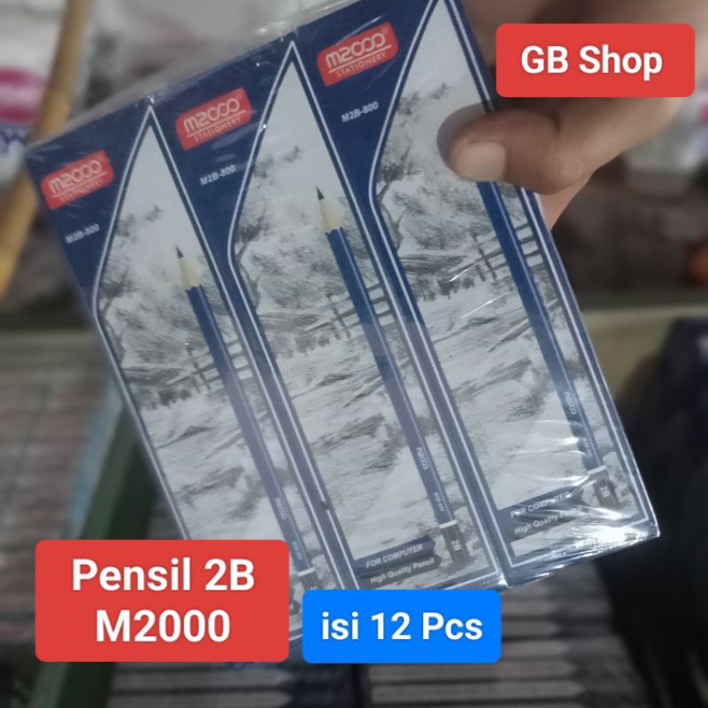 

Pencil Pensil (Potlot)Tulis 2B M2000 isi 12 pcs