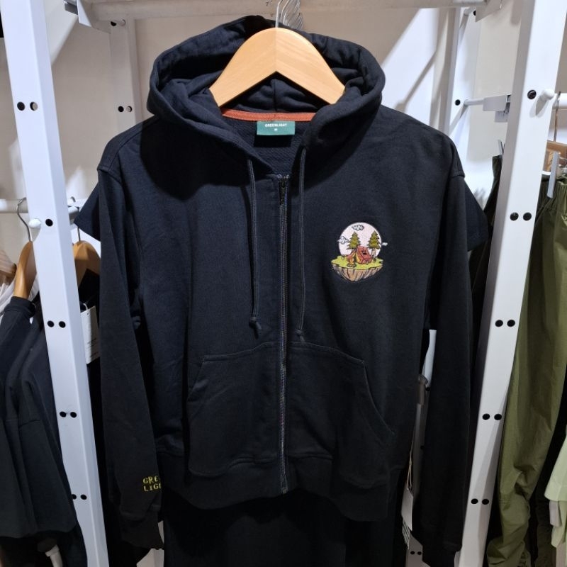 GREENLIGHT Sweater Ziper Hoodie Wanita Original