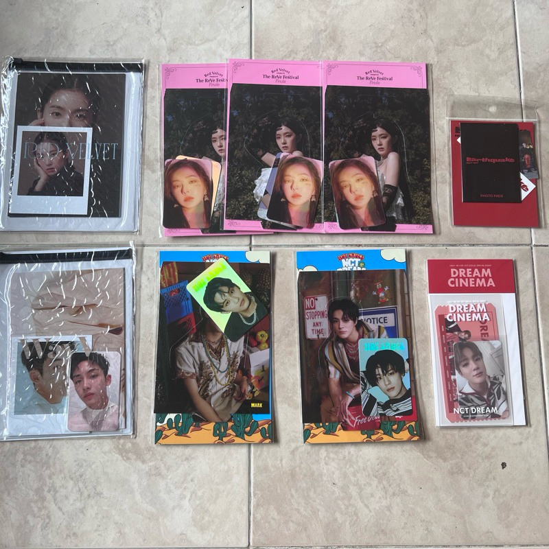Merchandise Official NCT dan Red Velvet : Season Greeting 2021, Reve Finale, Hot Sauce, Dream Cinema