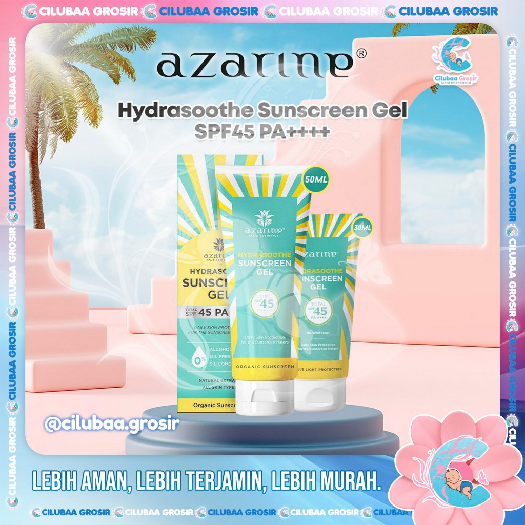 Azarine Hydrasoothe Sunscreen Gel SPF45 PA+++ 50ML