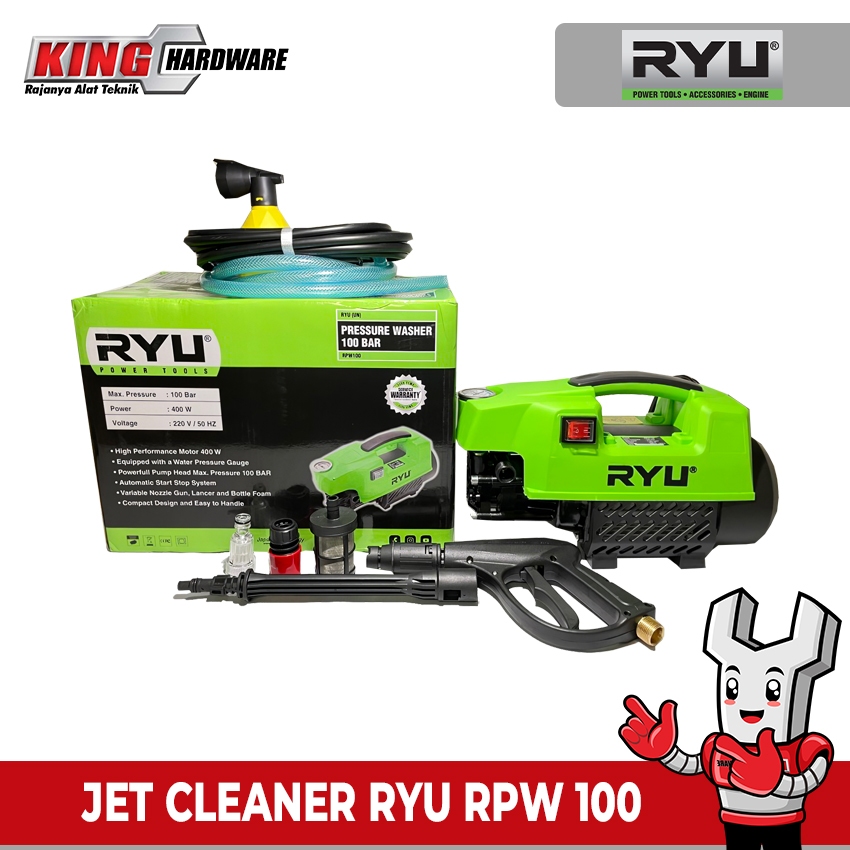 JET CLEANER RYU RPW 100