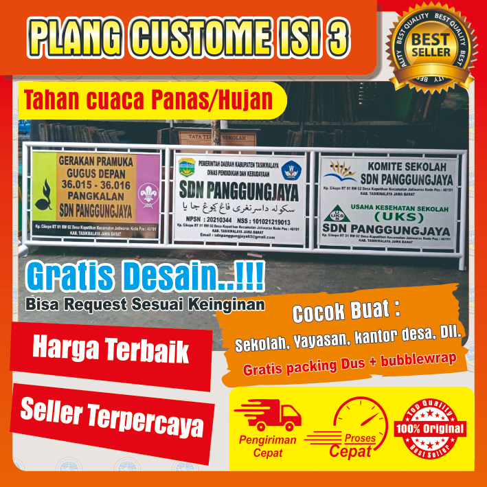 

PLANG ISI 3 CUSTOME | GRATIS DESAIN