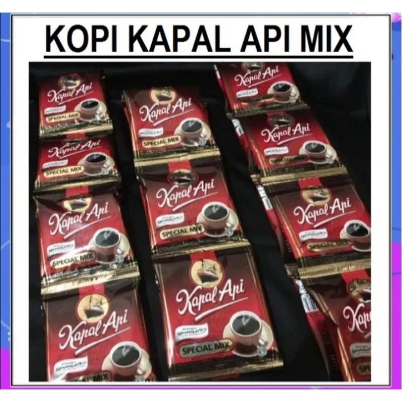 

KOPI KAPAL API SPESIAL MIX +GULA KOPI BARISTA 1 PCS