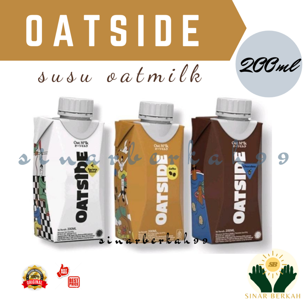 

Oatside Oat Milk 200ML Barista Blend All Varian