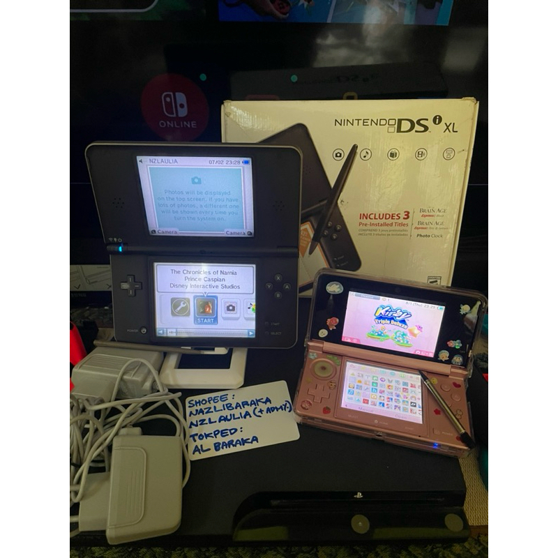 SOLD TAKE ALL NDSI XL NINTENDO 3DS PRELOVED SECOND BEKAS