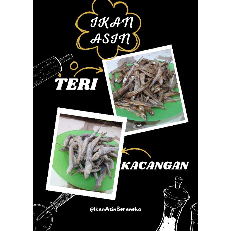 

IKAN ASIN TERI-IKAN ASIN KACANGAN KEMASAN 250g, 500g-BAYAR COD-BAYAR DITEMPAT IKAN ASIN PREMIUM-ECER DAN GROSIR