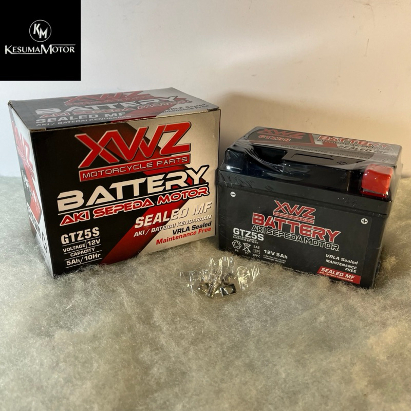AKI XWZ GTZ5S 12V 5A KERING MF - AKI HARGA TERMURAH