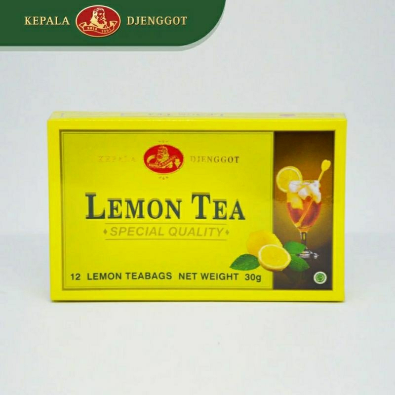 

Teh Celup Teh Kantong Lemon Tea cap Kepala Djenggot 12 Sachet | Kantong Teh Celup
