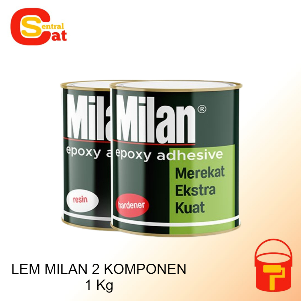 

Lem Epoxy Milan 1 Set Hardener + Resin 1 Kg Lem Kayu, Aluminium, Karet, Formika, Kaca, Keramik