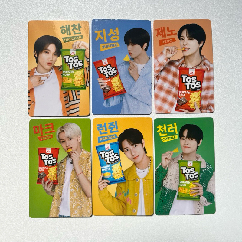 [READY STOCK] TosTos Official Photocard Tos Tos x Nct dream