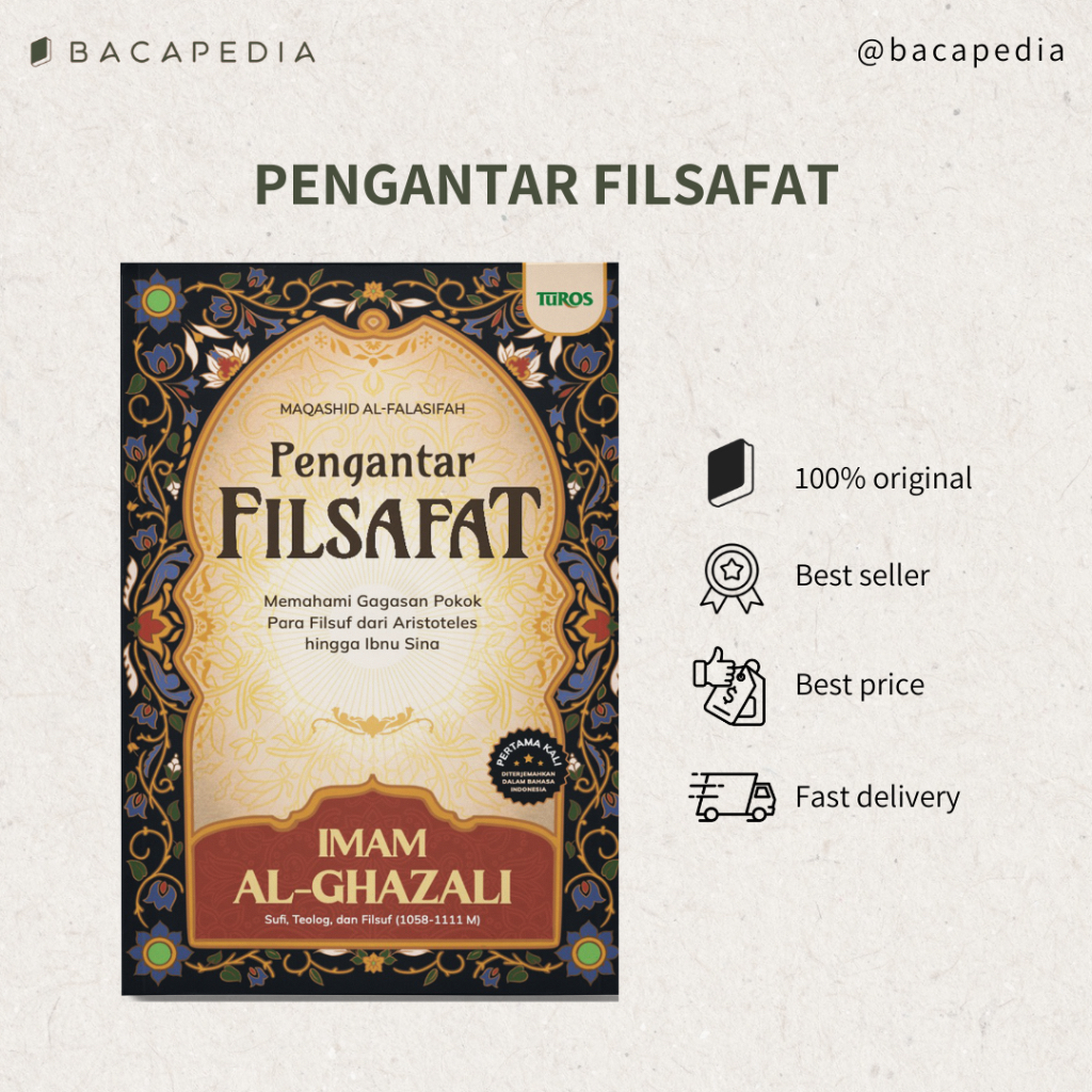 Buku PENGANTAR FILSAFAT - Imam Al Ghazali