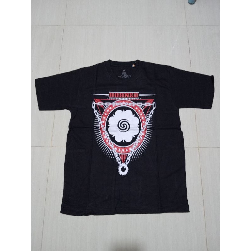 Baju kaos Dayak Borneo Kalimantan Triangle