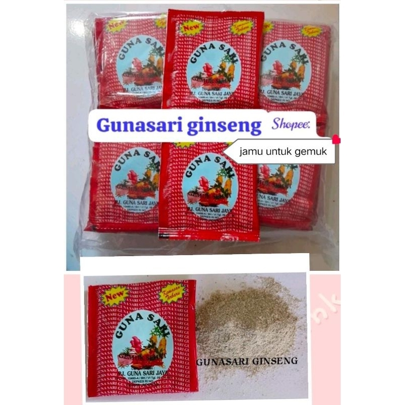 

gs jamu gemuk gingseng 30bungkus (tidak ada benangnya)