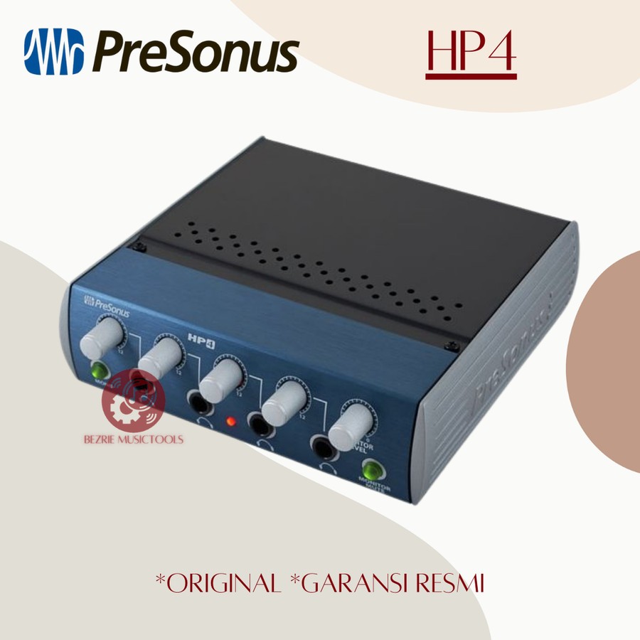PreSonus HP4 Headphone Amplifier 4-Channel