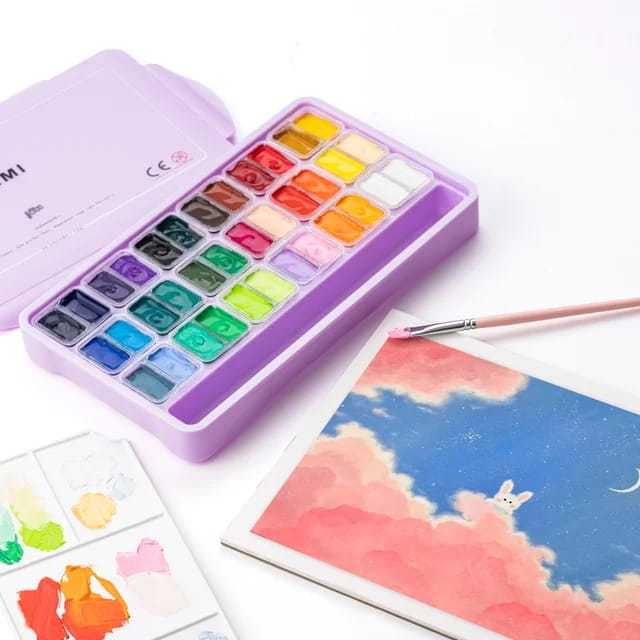 

miya himi gouache twin cup 36/48 clr x12g