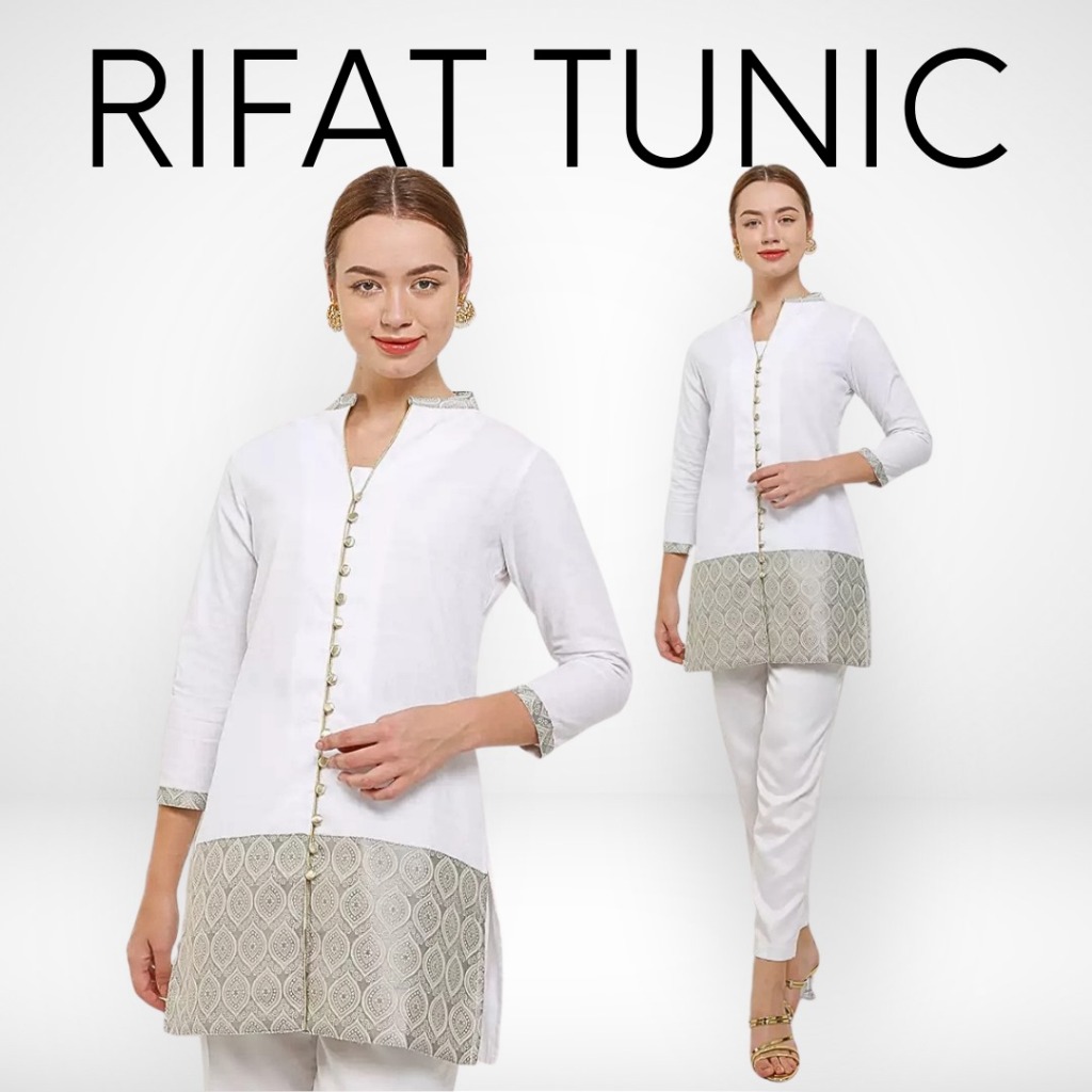CHANIRA - Rifat / Atasan Tunik Wanita Motif Premium