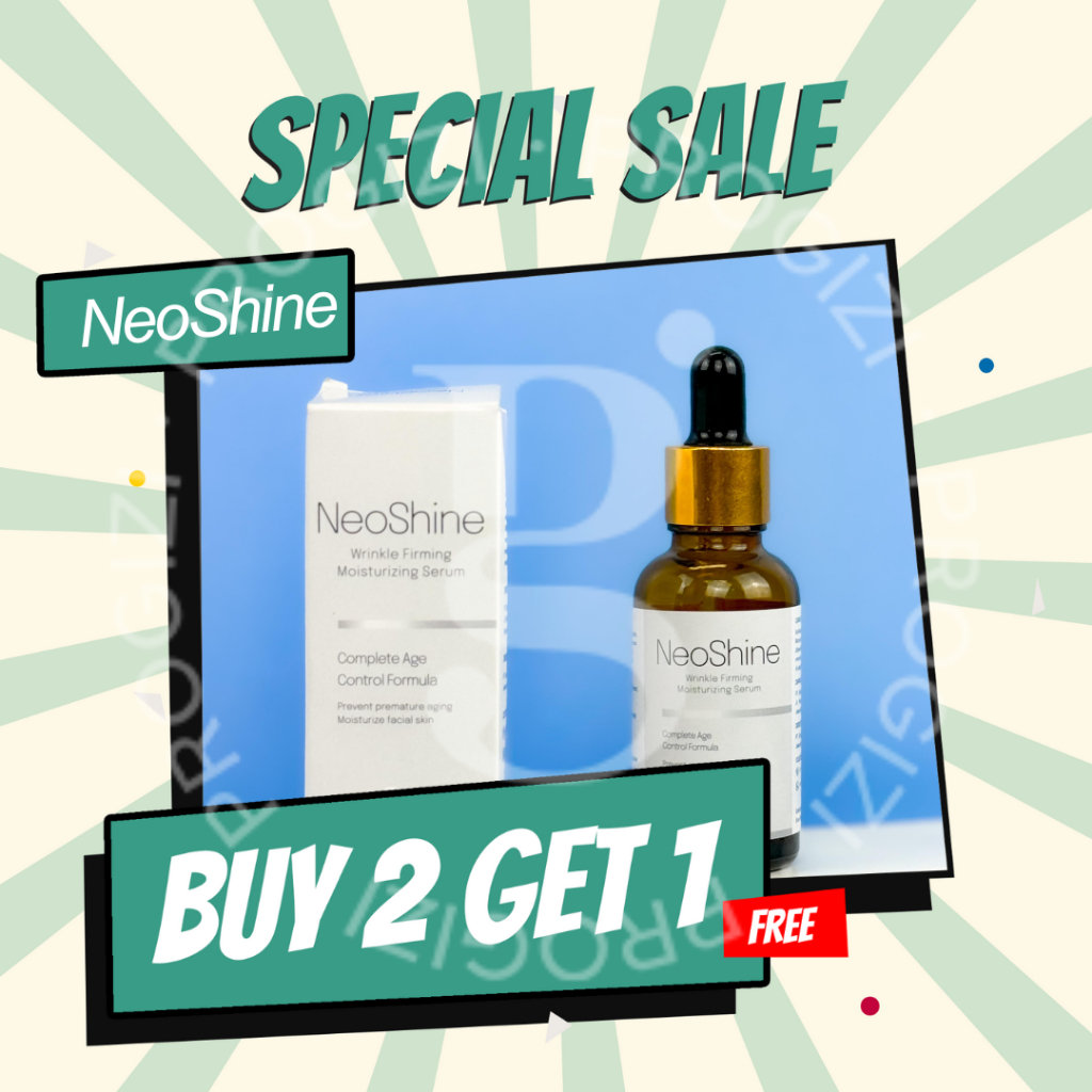PROGIZI Neoshine Serum Wajah Original 30mL (3 botol)