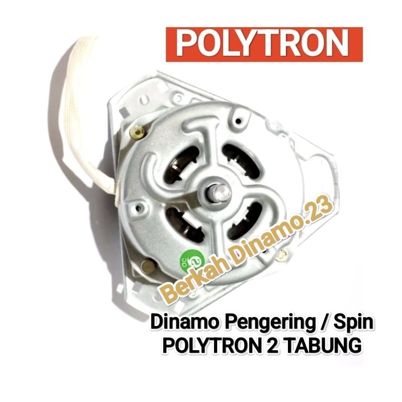 Dinamo Pengering Mesin Cuci POLYTRON  2 Tabung Mesin Dinamo Spin / Pengering Mesin Dinamo Pengering 