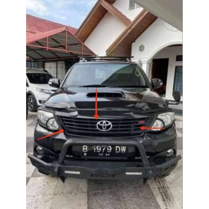 Grill Grille Rafiator Grand Fortuner VNT TRD Sportivo Original Toyota