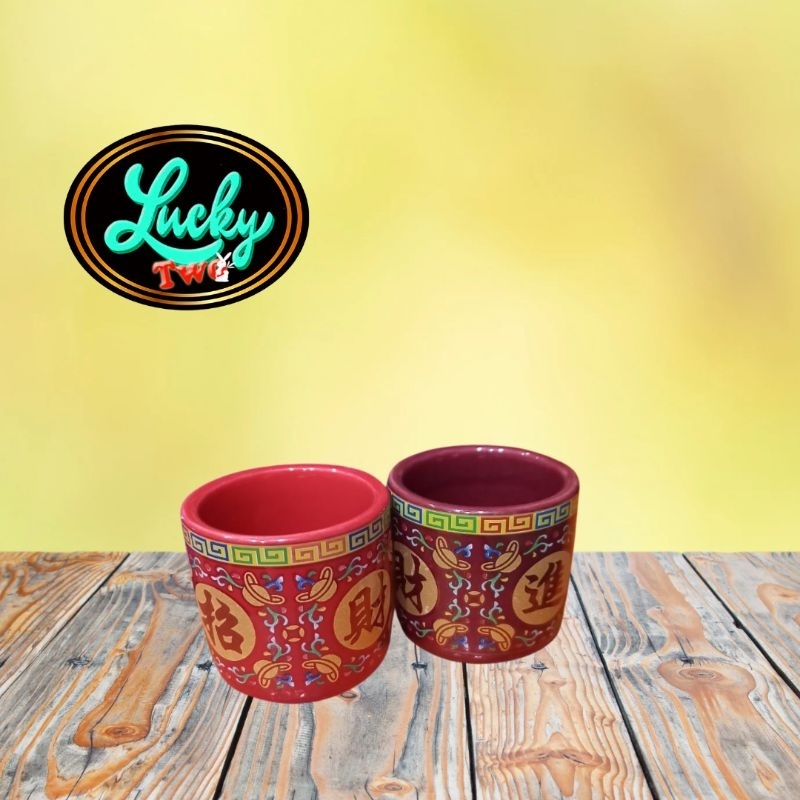 Cangkir / Gelas Sembahyang Keramik Satuan