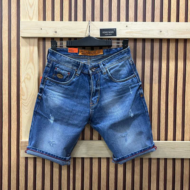 VOLIST Celana Pendek Pria Jeans Distro