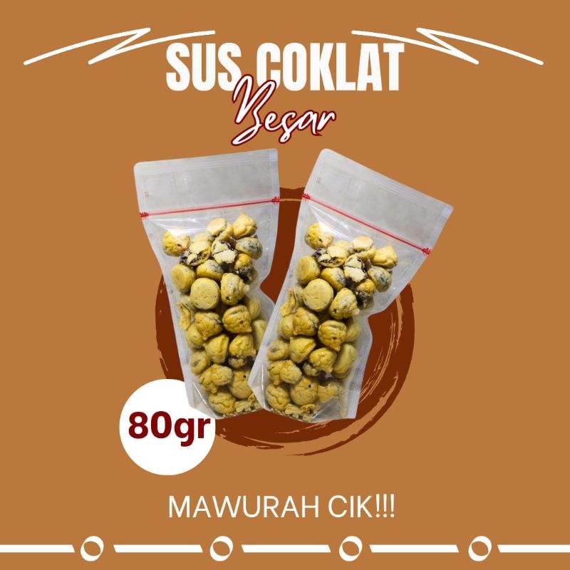 

SUS KERING COKLAT ISI 80 GRAM (BESAR)