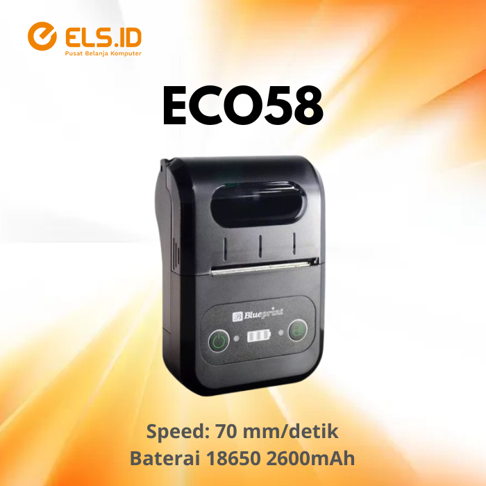 Blueprint ECO58 Portable Printer Thermal Mini Bluetooth