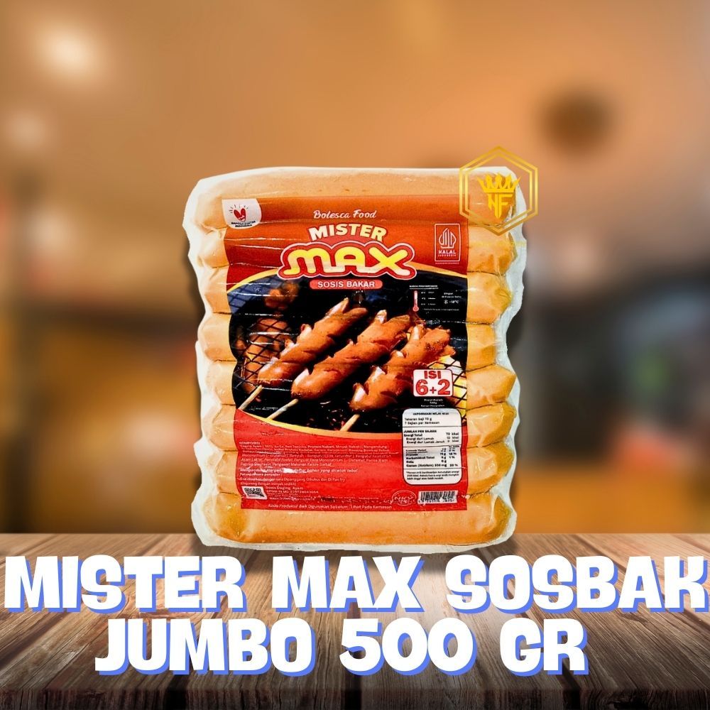 

MISTER MAX SOSIS BAKAR JUMBO 500GR, MINI 500GR