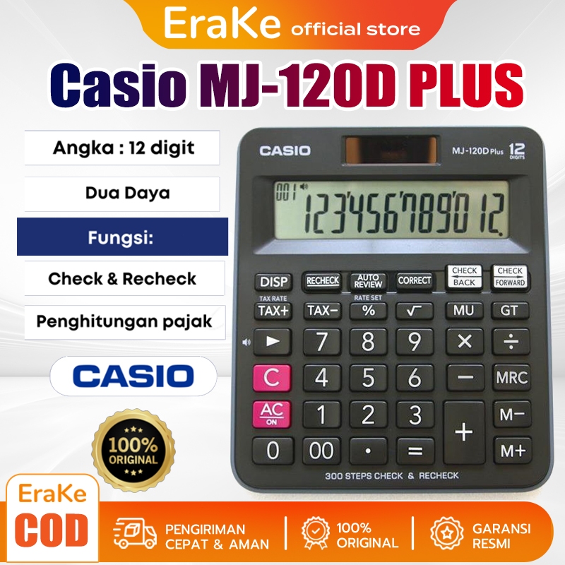 

Kalkulator Scientific Casio MJ120D PLUS - Check & Correct Calculator Desktop