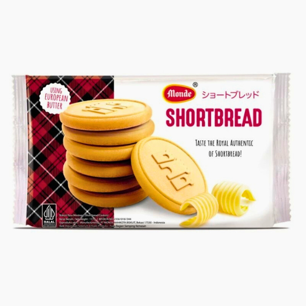 

Monde Shortbread Biskuit Rasa Mentega Butter 115 gr