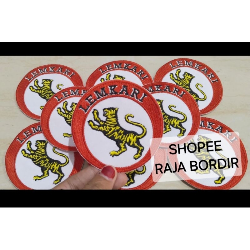 LOGO LEMKARI BORDIR KARATE INDONESIA
