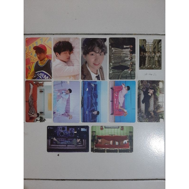 PHOTOCARD JUNGKOOK SUGA ALL MEMBER LY HER LY TEAR MOTS7 BE DELUXE SHARING PC POLAROID