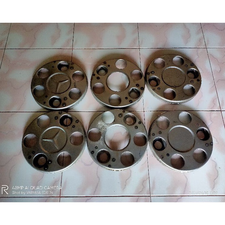 KODE B68A Wildop truk model donat atau ring 2 biji canter 6 hino 5 bahan plat dapat 2 pcs terlaris w