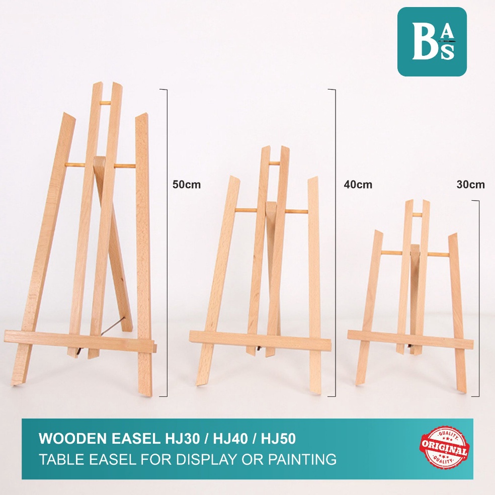 

KODE K7F4 BOMEIJIA WOODEN EASEL Terdapat 3 Jenis Ukuran HJ3 HJ4 HJ5 1 Original Peralatan Melukis Terlaris dari BAS Bali Art Supplies Jakarta