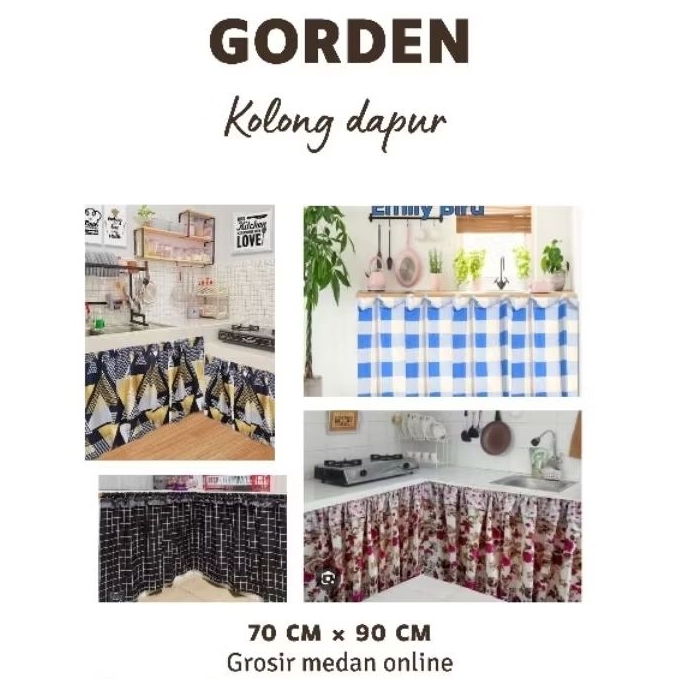 GORDEN KOLONG DAPUR / GORDEN JENDELA DAPUR / GORDEN JENDELA MONYET