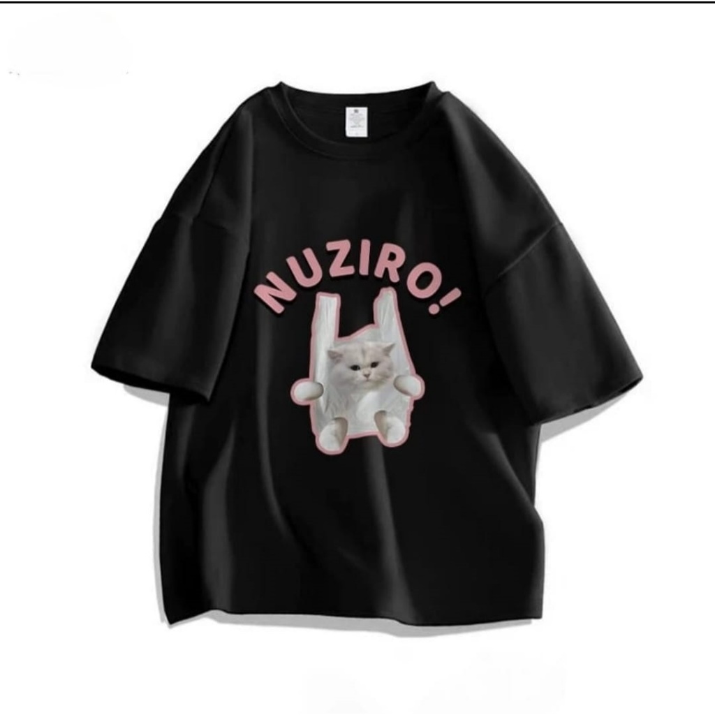 sv-kaos wanita baju oversize anak kucing korean style T SHIRT