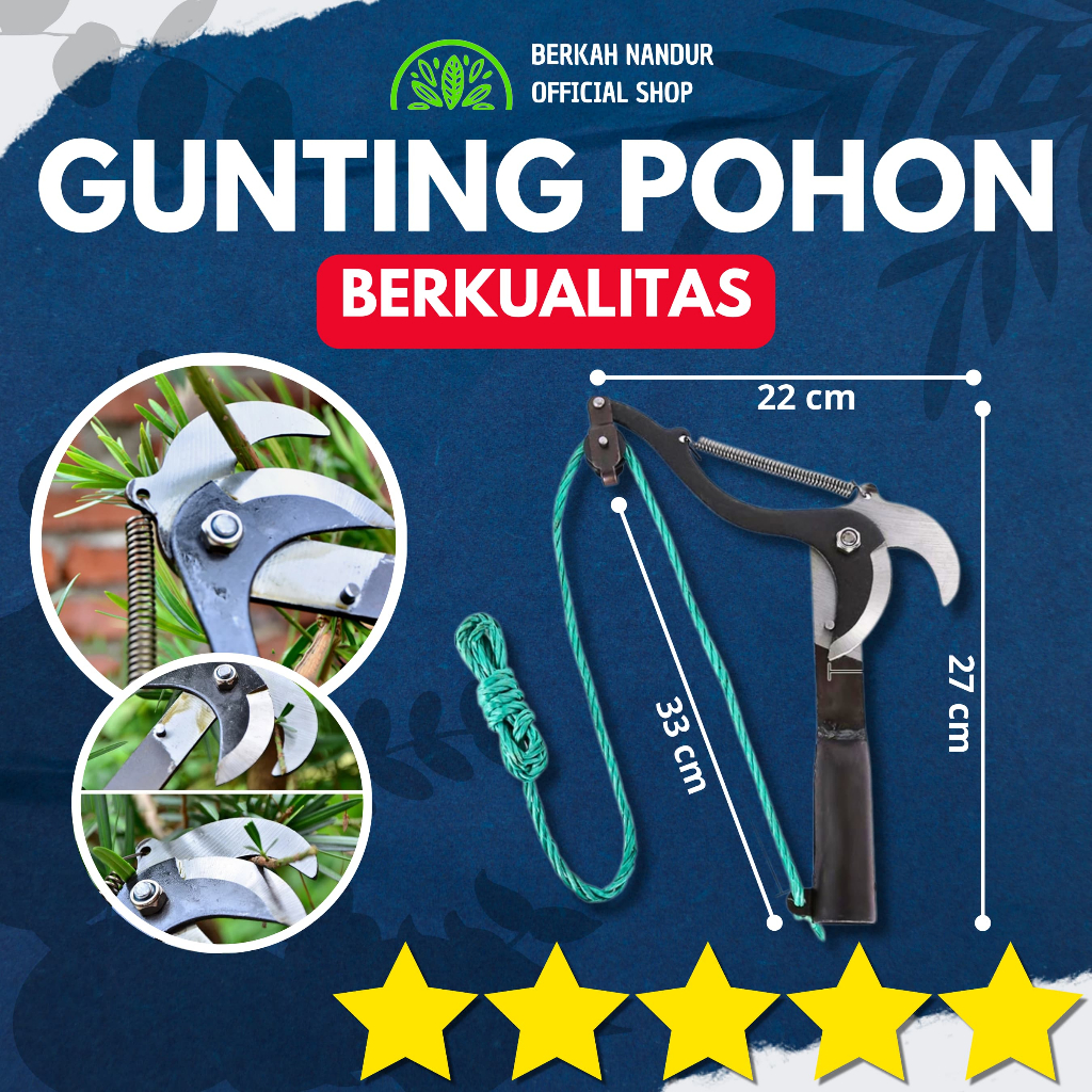Original Gunting Dahan Pohon Gunting Tarik Pohon