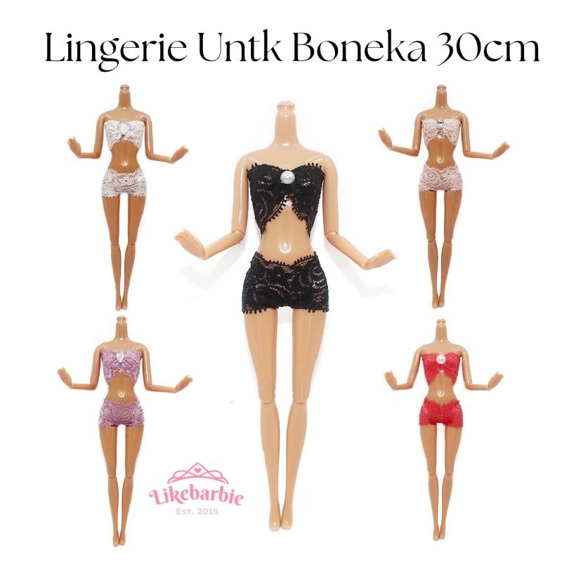 Pakaian Dalam Lingerie Boneka Pivotal 30cm