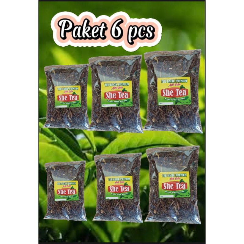 

Teh Racik Premium khas Solo wangi Melati Paket 6pcs @ 100gr