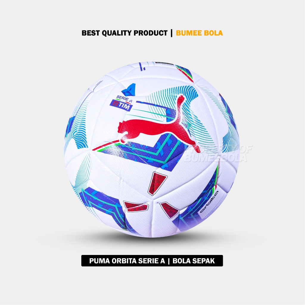 PUMA Bola Sepak SERIE A | LA LIGA | COPA USA | Size 5 | Bola Sepak Bola Kaki Original Import Press