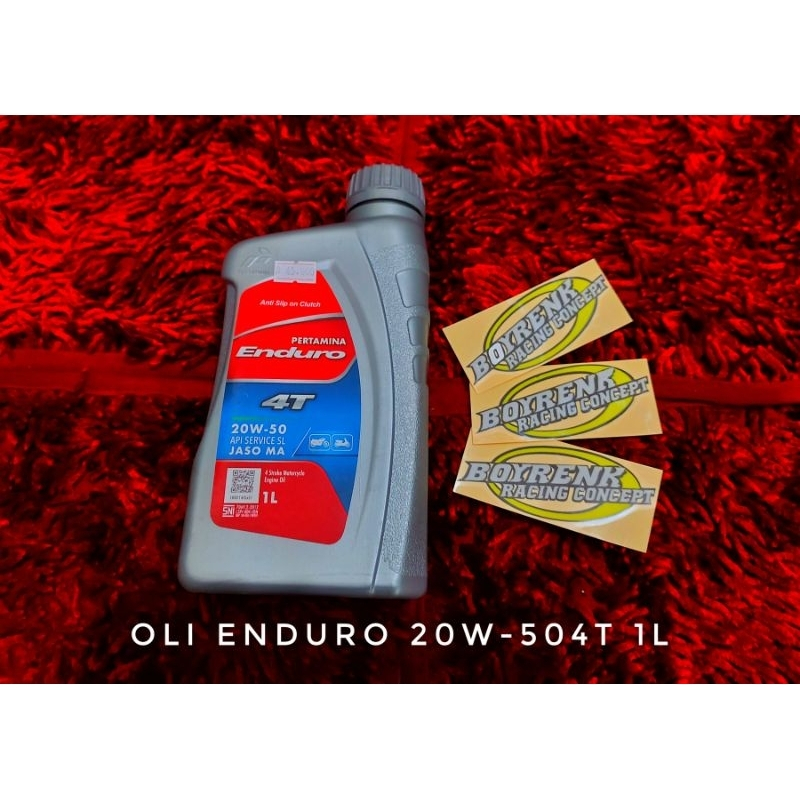 OLI MOTOR 4TAK SPORT ENDURO RACING 1LITER SAE 20W-50 - BOYRENK RACING CONCEPT