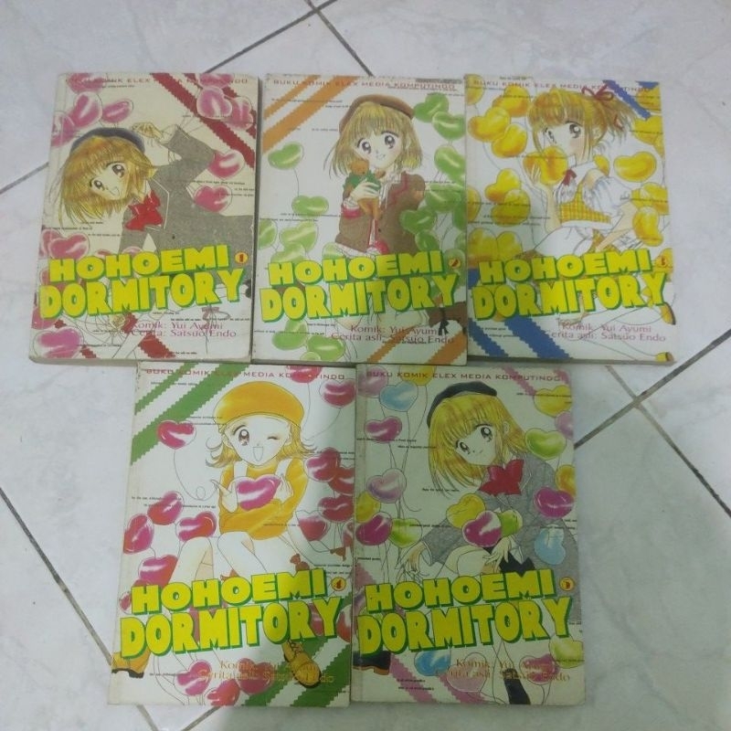 komik hohoemi dormitory vol 1-5 set tamat yui ayumi